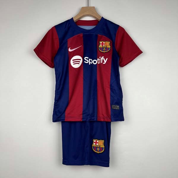 Camiseta Barcelona Primera equipo Niños 2023-24